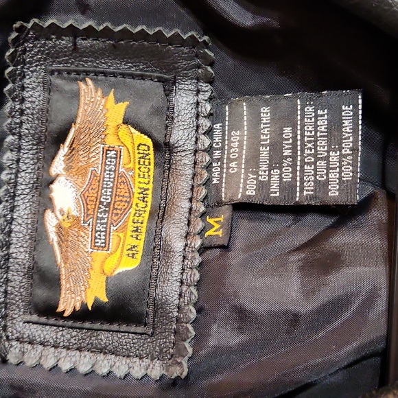 Harley Davidson Girls Medium jacket. - Picture 2 of 10